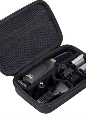 Hair clipper travel case - Black